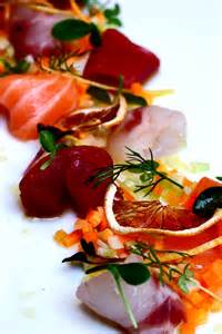 Ricetta del salmone e arance rosse