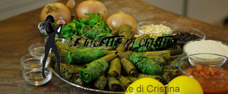 fagottini di foglie di vite