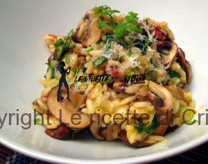 risotto ai porcini guanciale e topinambur