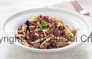 strozzapreti con pasta di salame