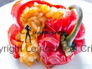 Peperoni ripieni di Paella