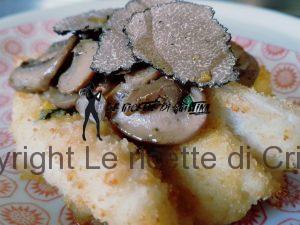 coda di rospo al tartufo