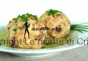 canederli con vellutata