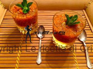 aspic di carote e zenzero all'anice e vaniglia