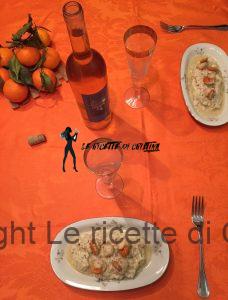 Capesante con risotto ai porri e panna di cocco