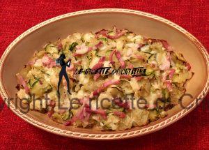 Rostì di verdure con speck e raclette