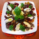 Quinoa tricolore con burrata e superfood