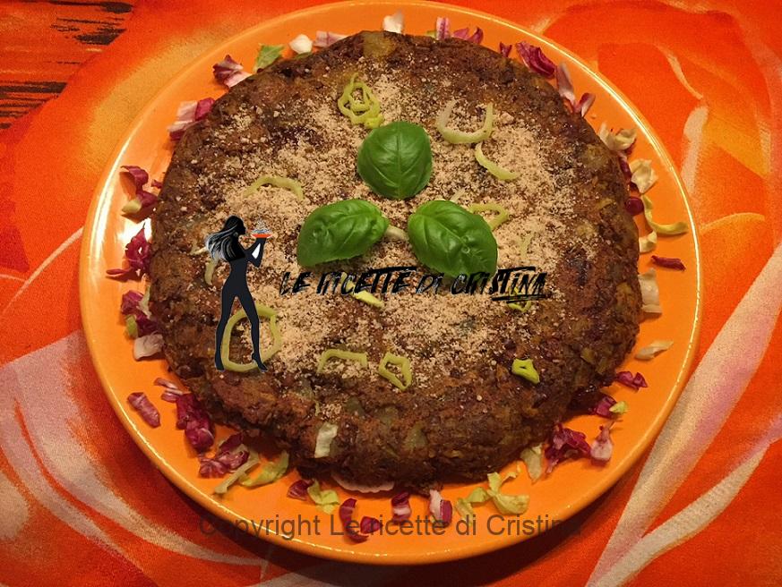Ricetta dello sformato di lenticchie, patate e porri Ricetta dello sformato di lenticchie, patate e porri