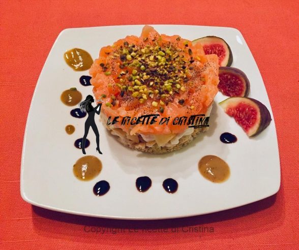 Ricetta del cheesecake salato di salmone fresco Ricetta del cheesecake salato di salmone fresco