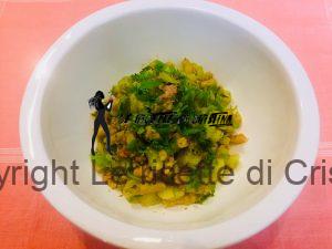 Passatelli di patate e parmigiano con salsiccia e pesto di rucola