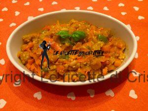 Gnocchetti di zucca con friggitelli, porri, cannellini e polpettine piccanti di pollo