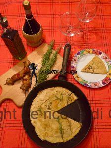 Torta di ceci altrimenti detta cecìna