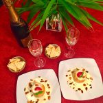 Sformatini di carote in crema di parmigiano