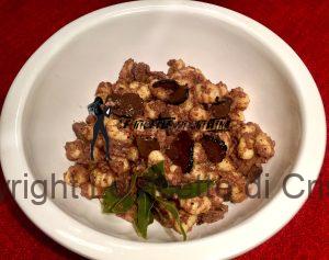 Gnocchetti ai funghi porcini con paté de foie gras e tartufo nero