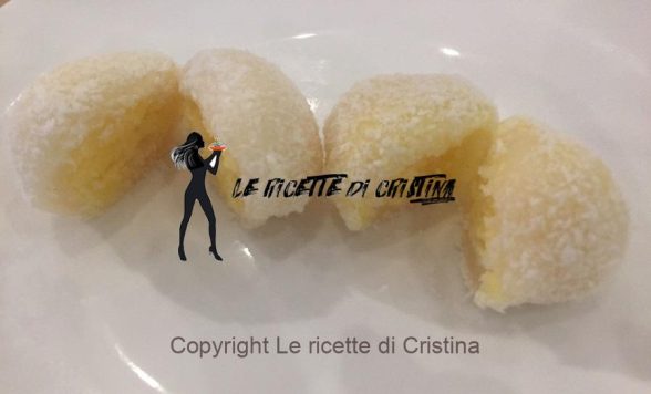 Ricetta dei Mochi ripieni di crema frangipane Ricetta dei Mochi ripieni di crema frangipane