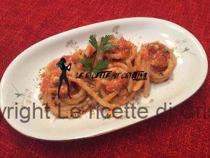 Pici all'aglione con briciole