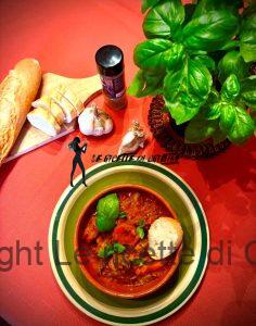 Bocconcini di maiale all'aroma di gazpacho
