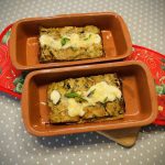 Millefoglie di patate, porri e zucchine con prosciutto di Praga e scamorza affumicata